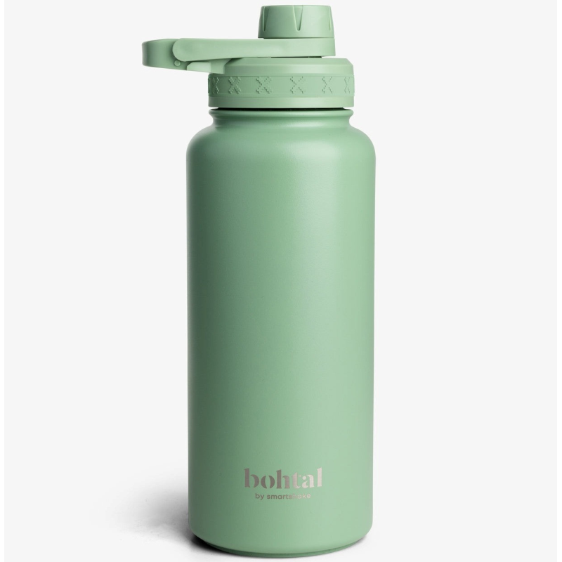 Пляшка для води металева з подвійною вакуумною ізоляцією Bohtal Insulated Sports Bottle 960 ml/32 oz Green