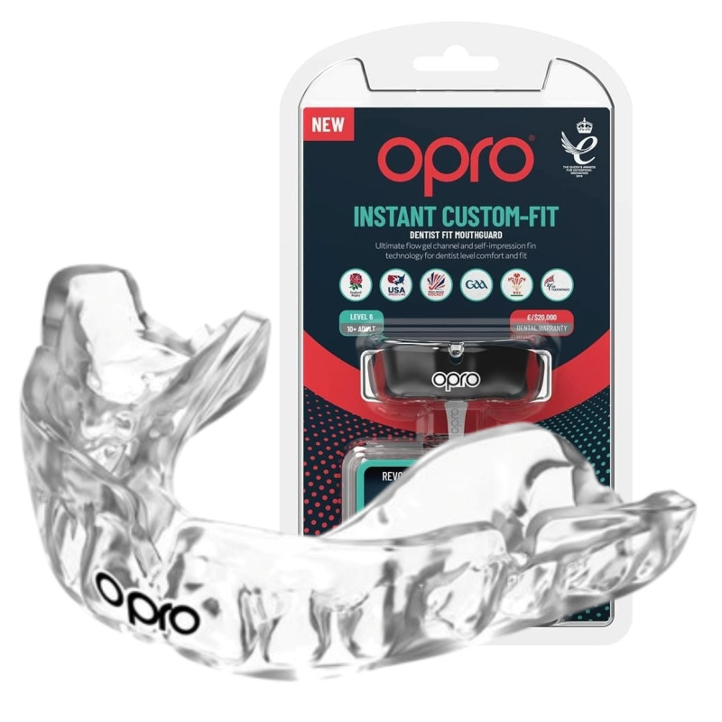 Капа OPRO Instant доросла (вік 11+) Clear (art.102520007) Капа OPRO Instant доросла (вік 11+) Clear (art.102520007)