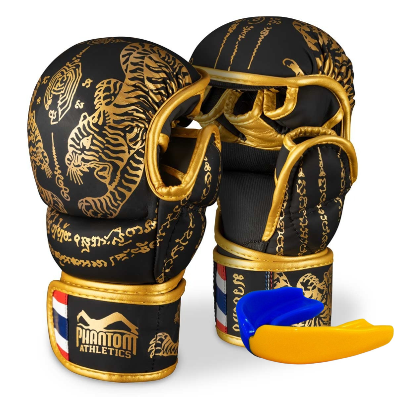Рукавиці для ММА Phantom Muay Thai Black Gold L/XL
