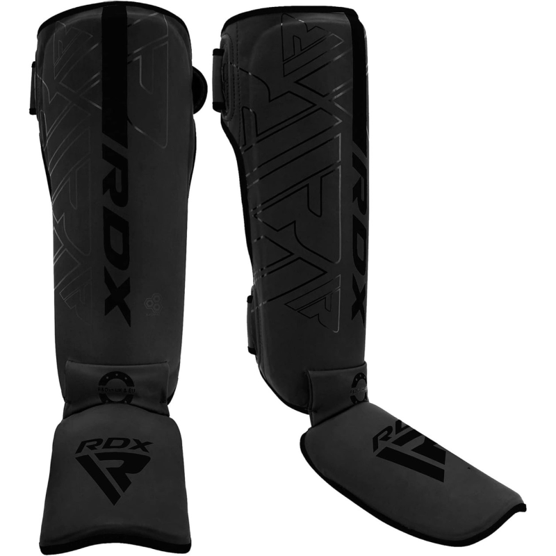 Захист гомілки та стопи RDX F6 KARA Shin Instep Guards Black M