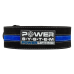 Пояс для пауерліфтингу Power System PS-3800  PowerLifting шкіряний Black/Blue Line L