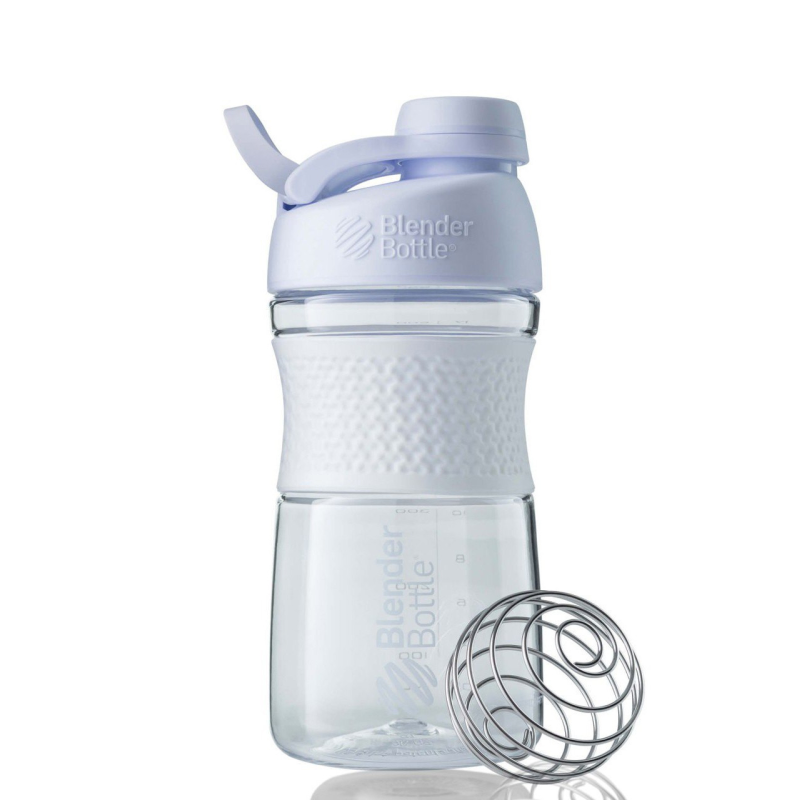 Шейкер спортивний (пляшка) BlenderBottle SportMixer Twist 20oz/590ml White (Original)