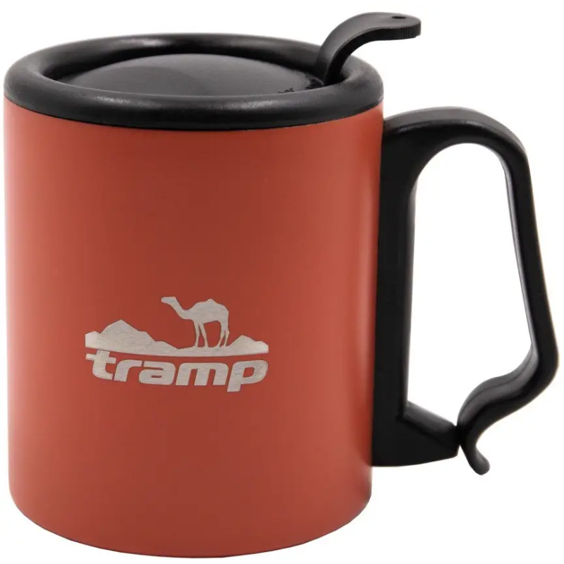 Термокухоль Tramp з напувалкою та засувкою 350мл TRC-020.17 теракота