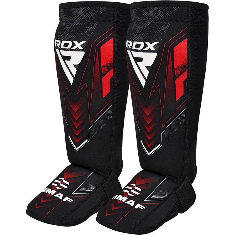 Захист для гомілок та стоп RDX NEOPRENE SHIN INSTEP IMMAF-1-RED-M