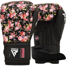 Боксерські рукавиці RDX  FL-5 BLACK-10 унцій (капа в комплекті)