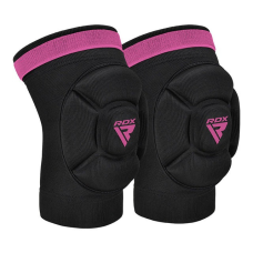Наколінники спортивні RDX HOSIERY KNEE FOAM K5 BLACK/PINK-S (пара)
