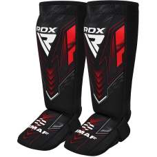Захист для гомілок та стоп RDX NEOPRENE SHIN INSTEP IMMAF-1-RED-L