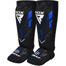 Захист для гомілок та стоп RDX NEOPRENE SHIN INSTEP IMMAF-1-BLUE-S