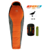 Спальний мішок Tramp Fjord Regular кокон лівий orange/grey 220/80-55 (-0/-5/-20°С) (UTRS-049R-L)