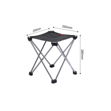 Стілець розкладний Naturehike NH20JJ019, чорний