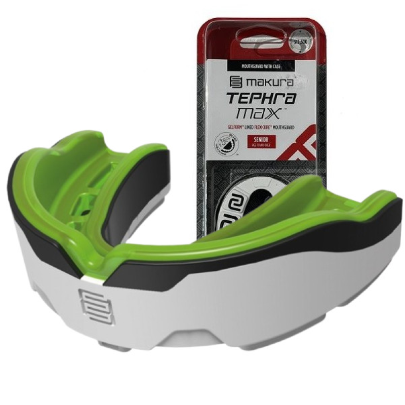 Капа MAKURA Tephra доросла (вік 11+) White/Black/Green (art.6017514130) Капа MAKURA Tephra доросла (вік 11+) White/Black/Green (art.6017514130)