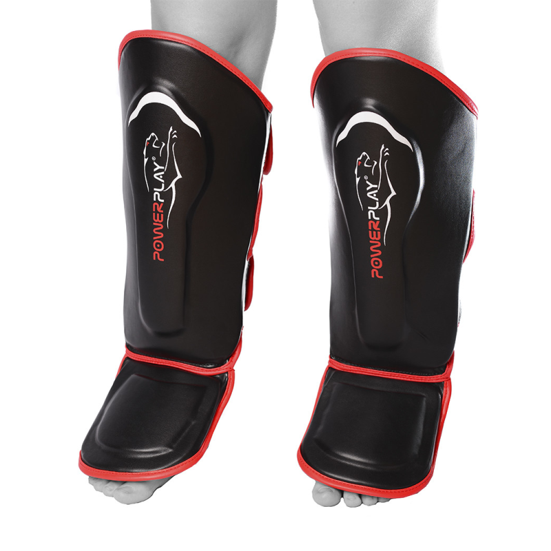 Захист гомілки і стопи PowerPlay 3052 Чорно-Червоний S Захист гомілки і стопи PowerPlay 3052 Чорно-Червоний S