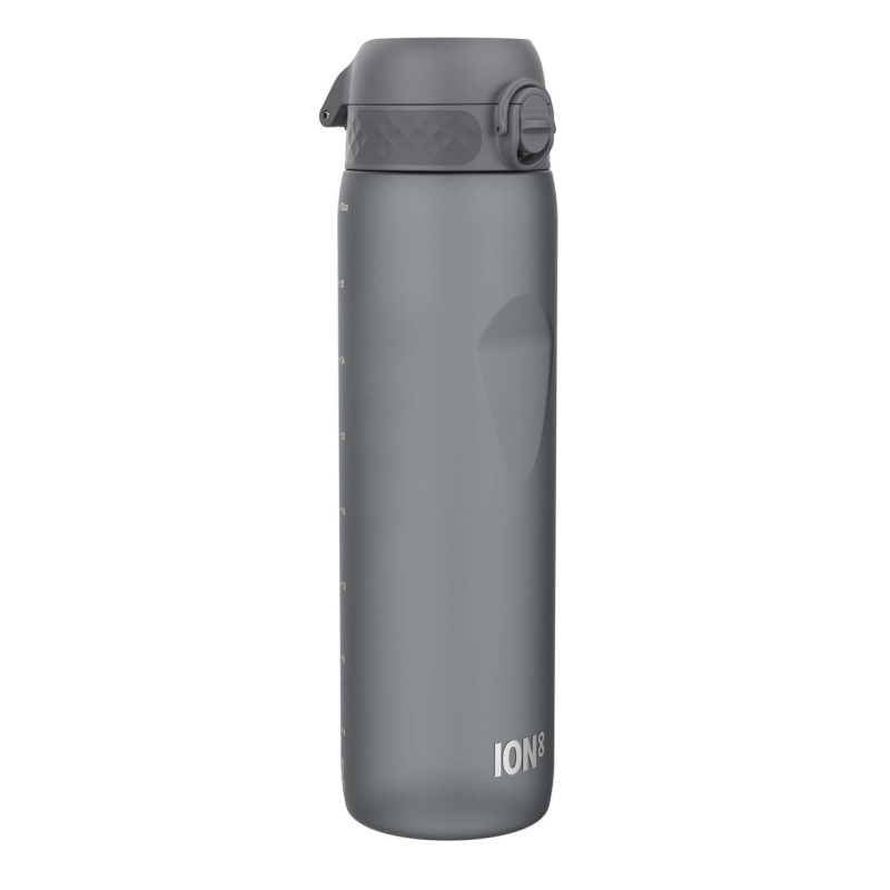 Пляшка для води ION8 1000 мл. (ЕКО пляшка) BPA Free, Grey