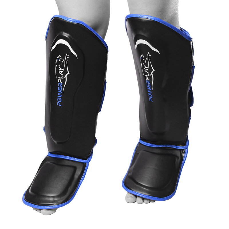 Захист гомілки і стопи PowerPlay 3052 Чорно-Синій S Захист гомілки і стопи PowerPlay 3052 Чорно-Синій S