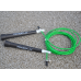 Скакалка швидкісна PowerPlay 4202 Ultra Speed Rope Зелена (2,9m.)