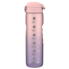 Пляшка для води ION8 1000 мл. BPA Free, Times To Drink, (ЕКО пляшка) BPA Free, Periwinkle &Rose