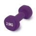 Гантель вінілова PowerPlay 4125 Achilles 2.5 кг. Фіолетова (1шт.)