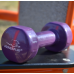 Гантель вінілова PowerPlay 4125 Achilles 2.5 кг. Фіолетова (1шт.)
