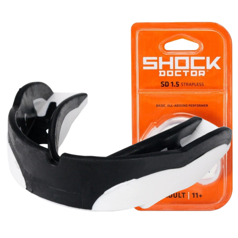 Капа Shock Doctor V1.5 доросла (вік 11+) White (art. 4000-BK-AD)