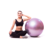 М“яч для фітнесу (фітбол) PowerPlay 4001 Ø65 cm Gymball  Ліловий + помпа