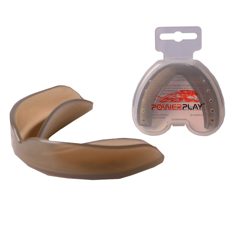 Капа боксерська PowerPlay 3305 SR Сіра