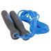 Скакалка PowerPlay 4204 Classic Jump Rope Блакитна (2,7m.)