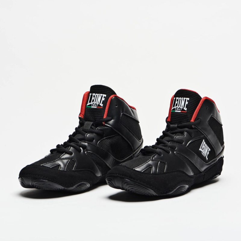 Боксерки (боксерське взуття) Leone CL130 LUCHADOR Black 40р.