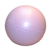 М“яч для фітнесу (фітбол) напівмасажний PowerPlay 4003 Ø65 cm Gymball  Ліловий + помпа