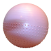 М“яч для фітнесу (фітбол) напівмасажний PowerPlay 4003 Ø65 cm Gymball  Ліловий + помпа