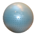 М“яч для фітнесу (фітбол) напівмасажний PowerPlay 4003 Ø65 cm Gymball  Зелений + помпа