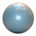 М“яч для фітнесу (фітбол) напівмасажний PowerPlay 4003 Ø65 cm Gymball  Зелений + помпа