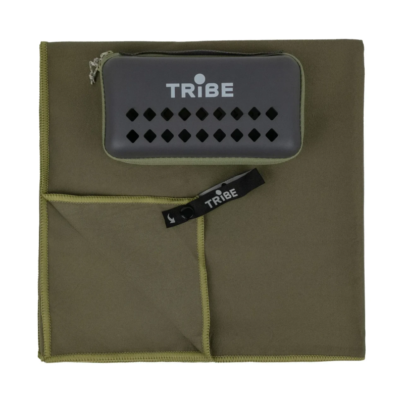 Рушник з мікрофібри Tribe Pocket Towel 40х80 см (T-LC-0001-S-army-green)