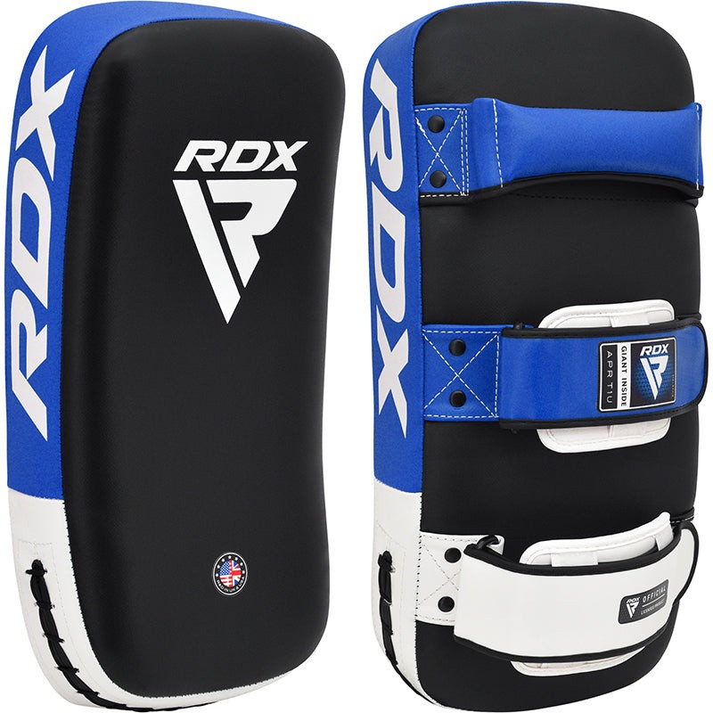 Пади для тайського боксу RDX T1 Curved Thai Kick Pad Blue (1 шт.) Пади для тайського боксу RDX T1 Curved Thai Kick Pad Blue (1 шт.)