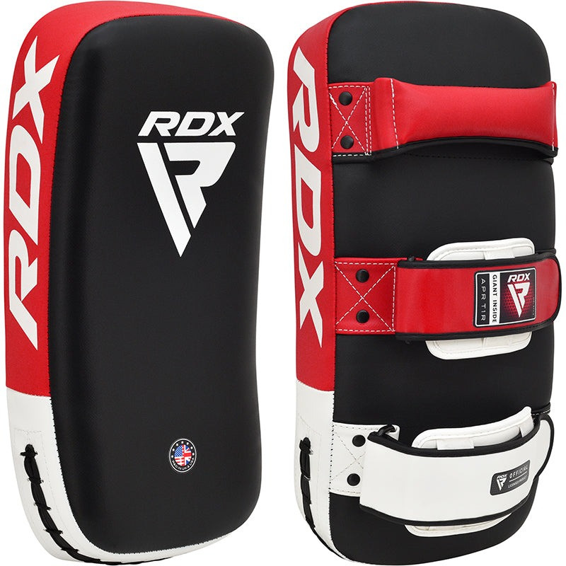 Пади для тайського боксу RDX T1 Curved Thai Kick Pad Red (1 шт.) Пади для тайського боксу RDX T1 Curved Thai Kick Pad Red (1 шт.)
