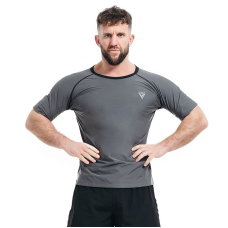 Чоловіча футболка RDX M1 з ефектом сауни Grey L