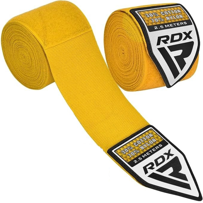 Бинти для боксу RDX Hand Wraps Yellow (2.5м.)