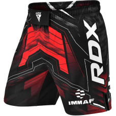 Шорти для MMA RDX MSS-IMF схвалені IMMAF Red  S