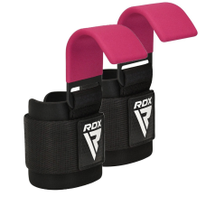 Гаки для тяги на зап“ястя RDX W5 Gym Hook Strap Pink Plus