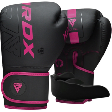 Боксерські рукавиці RDX F6 MATTE PINK-8OZ (капа в комплекті)