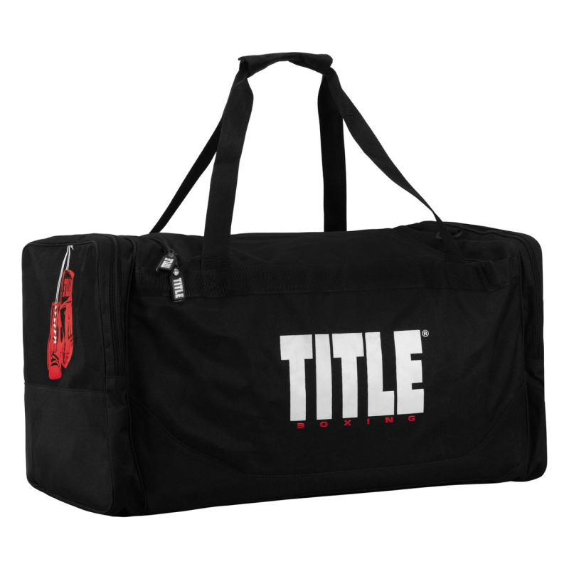 Спортивна сумка TITLE Boxing Deluxe Gear Bag Black Спортивна сумка TITLE Boxing Deluxe Gear Bag Black