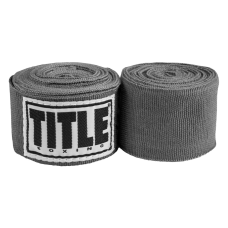 Бинти для боксу TITLE Boxing Select 180“ Semi Elastic Mexican Grey (4.5м.)