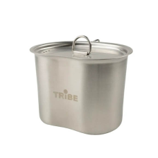 Компактний та функціональний казанок для походів і відпочинку на природі Tribe Scout 0,7 л (T-FH-0011-metal)