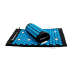 Килимок акупунктурний 4yourhealth Elite Line 1832 з подушкою чорно-блакитний 64*40см
