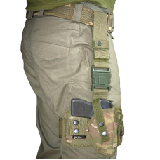 Кобура на стегно для ПМ кордура Kirasa мультикам(Арт.KI283)