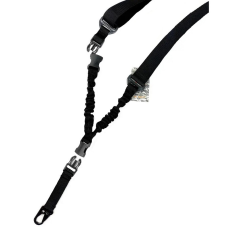 Ремінь для АК одноточковий поліамідний зі швидким скиданням чорний (LE2148)