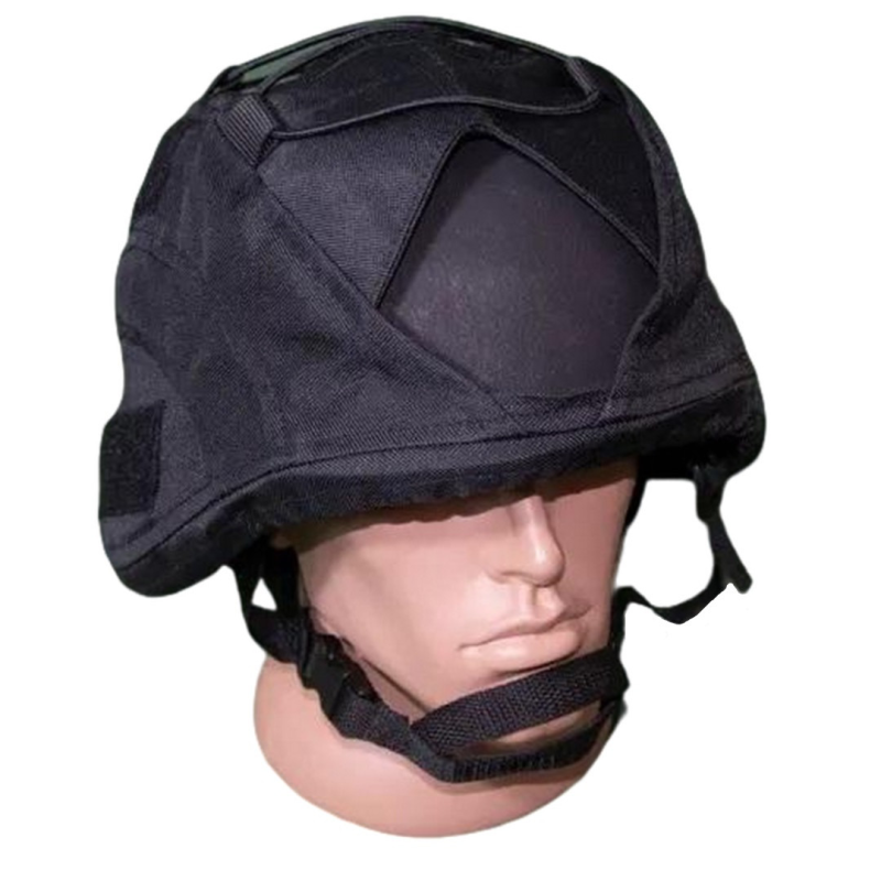 Кавер Kirasa на вухатий шолом чорний (Арт.KI599) Кавер Kirasa на вухатий шолом чорний (Арт.KI599)