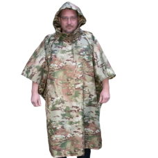 Тактичний пончо(плащ-намет) Kirasa мультикам (Арт KI481)