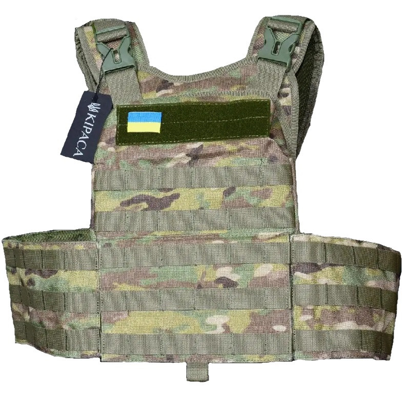 Плитоноска тактична кордура Kirasa мультикам (Арт.KI104)