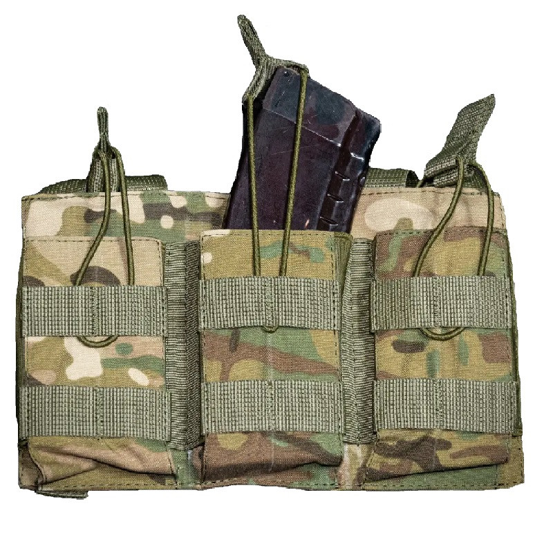 Підсумок під 3 магазини АК Kirasa з кордури мультикам (Арт KI236)