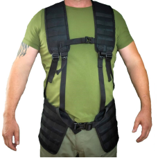 Розвантажувальна система до бронежелету РПС-2 Kirasa чорна (Арт.KI108)